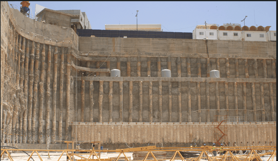 Summerland Hotel Deep Excavation